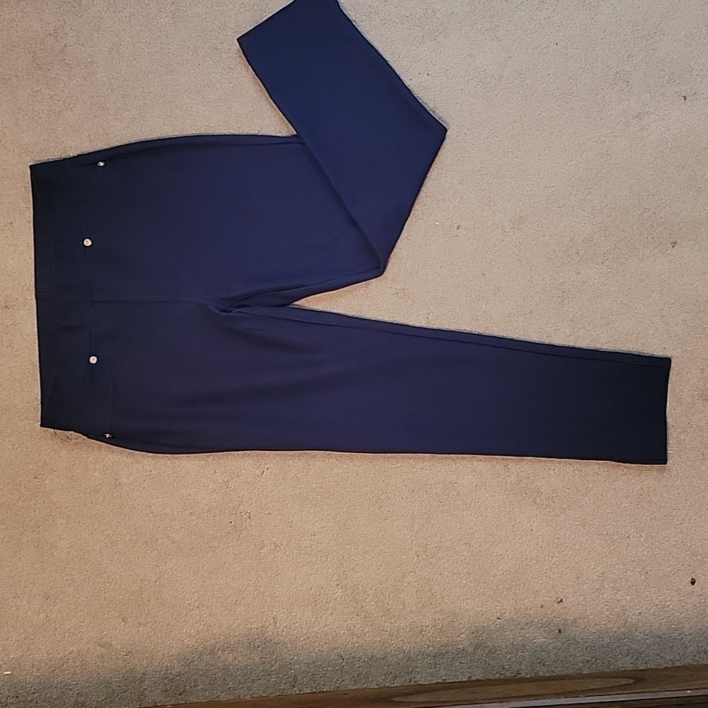 Navy Blue Pull on Pants